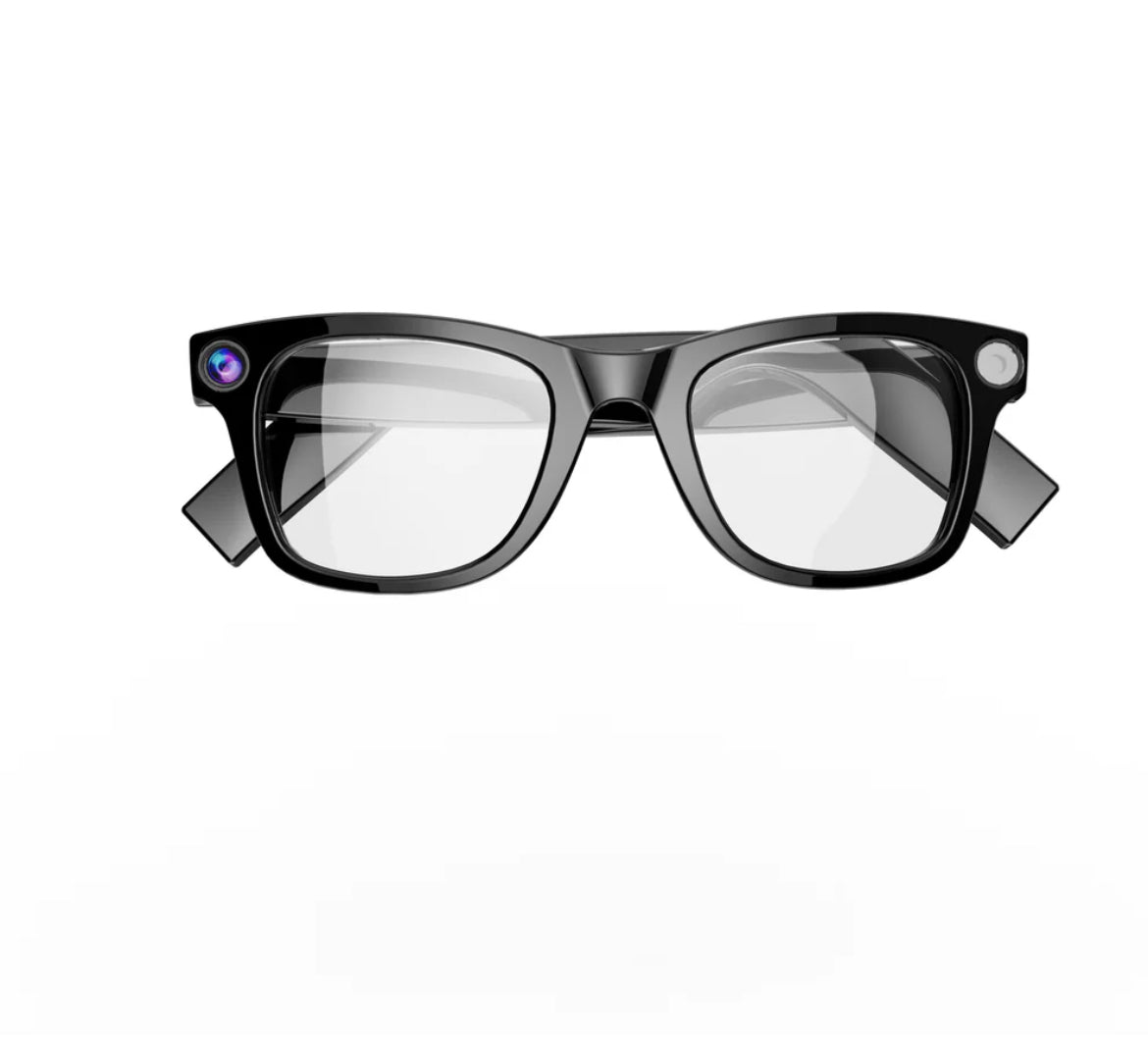 Visionix w6000 smart Glasses - HD video Music & AI translation