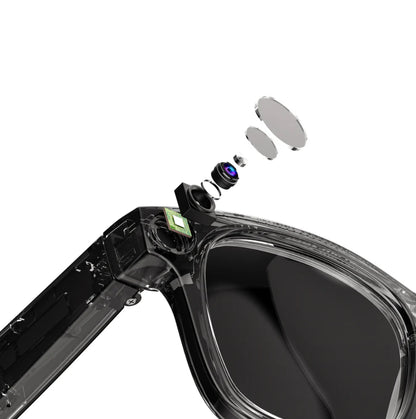 Visionix w6000 smart Glasses - HD video  Music & AI translation
